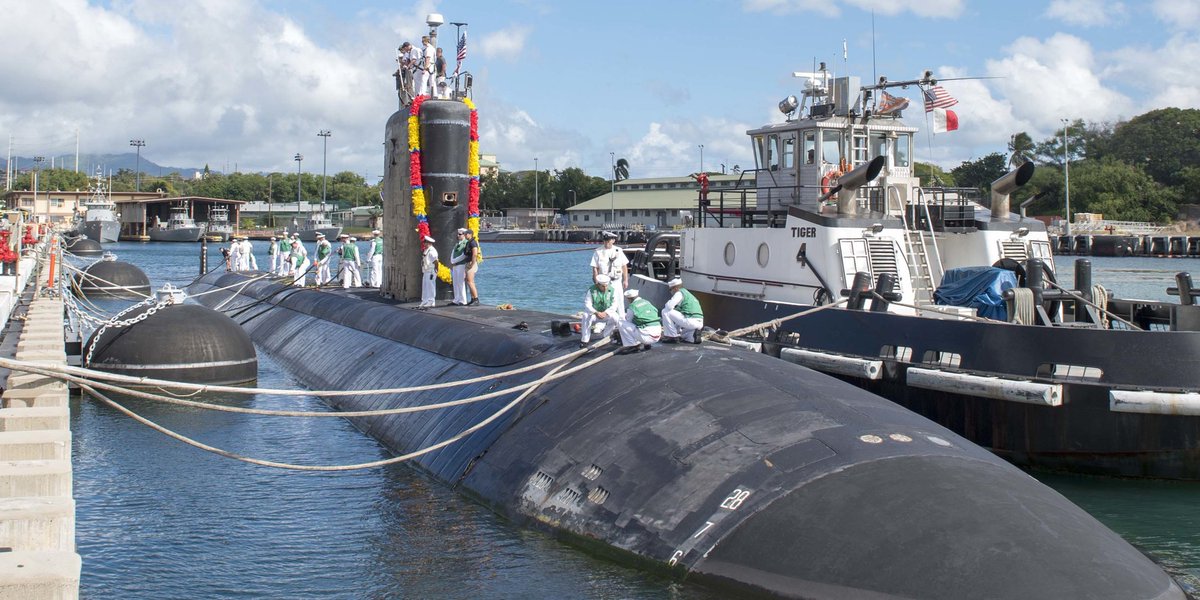 #USSTucson returns home to Pearl Harbor after six-month deployment to @US7thFleet: go.usa.gov/xnSc4 #SSN770 #USNavy