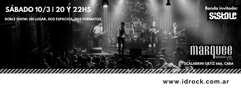 Esta noche a las 23 hs escuchá la entrevista y el acústico en vivo de @idrockoficial en <a href="/Tesoroquenoves/">El Tesoro Que No Ves</a> de <a href="/Zoe1071/">Zoe 107.1</a> Van a contar todo sobre su fecha del sábado en el #MARQUEE Escuchalos en vivo en radiozoe.com.ar