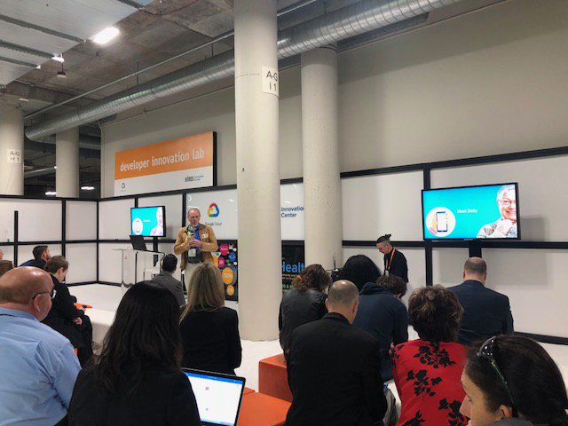 #HIMSS18: @ekivemark discusses how @CMSGov #bluebutton 2.0 is helping beneficiaries access/share personal #health data and the larger industry need for apps that provide actionable #healthcare information. #Aim2Innovate @HIMSS #PatientVoice @PatientWisdom (1/2)