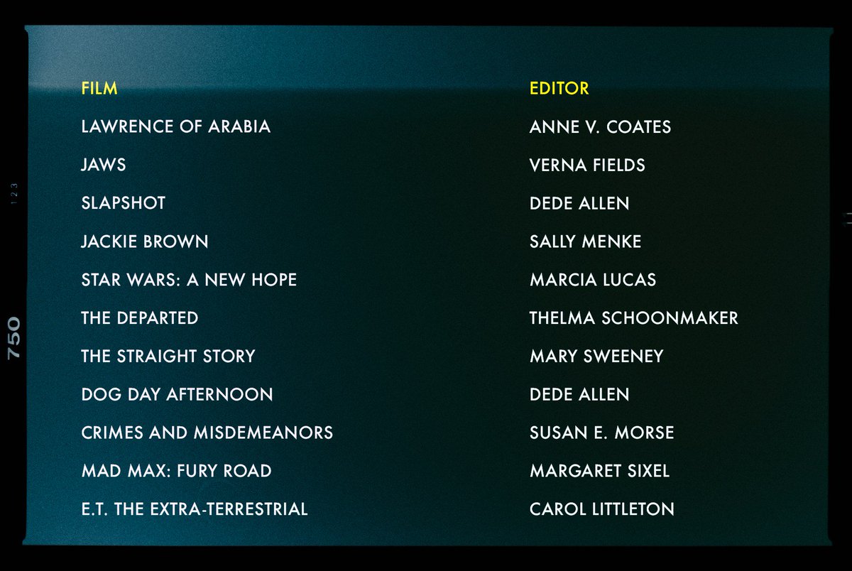vashikoo's tweet photo. Women have edited so many of my favorite films.
The craft of film editing would not exist without them.
Happy #InternationalWomensDay
https://t.co/eX5szFl48c
#WomenInFilm #Filmmaking #PostProduction https://t.co/H9NS0ZXl7C