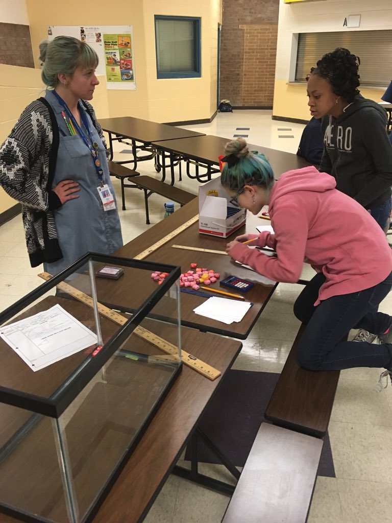 HSD2_SL's tweet photo. Family Math Night - how many starbursts fit in a fish tank?  And Walk it out with math... @PanoramaHSD2 https://t.co/O3tmpIE5ce