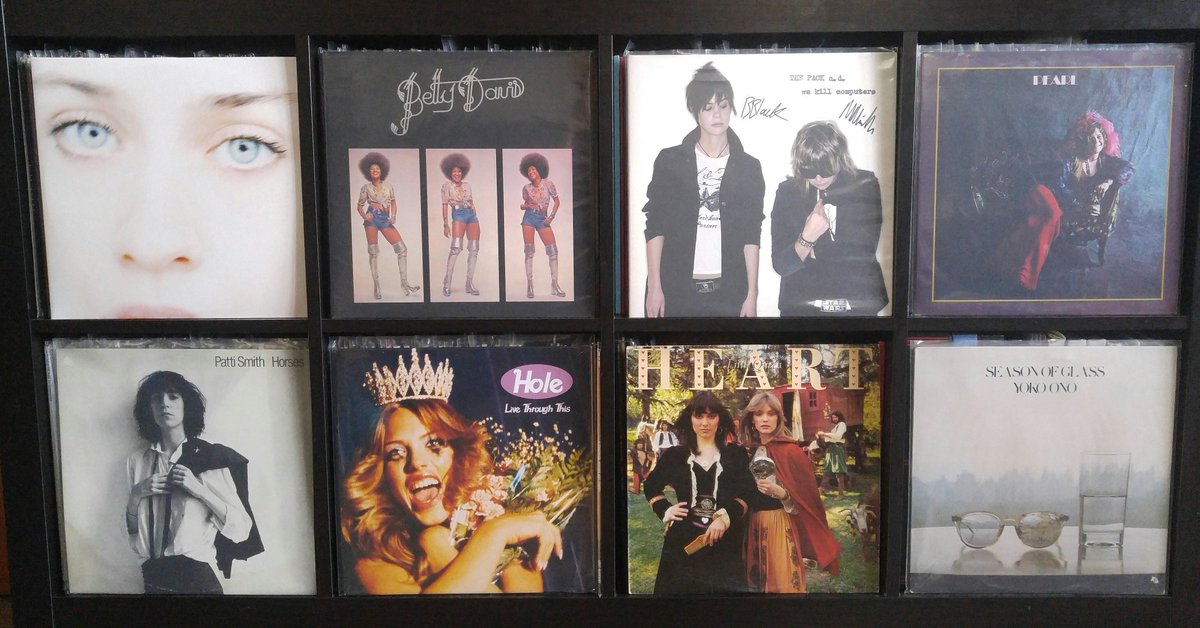 Lockbox_RC's tweet image. #internationalwomansday #womeninmusic #shelfie #vinylcollection #records #vinyl #CRRAC