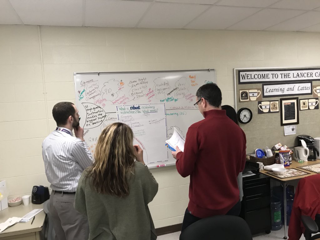 Kelseylk1's tweet photo. Best part of my job—amazing teachers who think deeply and tackle new challenges! #welovevocabulary #floatingPD @mrspaysen @GlennElem @EdWhiteElem @AlanShepardElem @VirgilGrissom1 @armstr https://t.co/7WXYJGklHF
