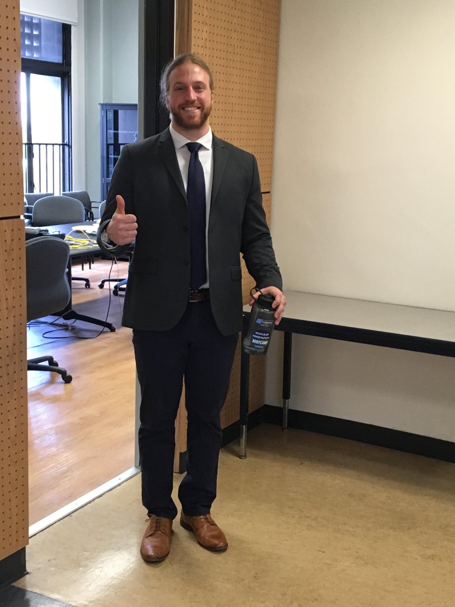 BerkeleyNuc's tweet photo. The best #BERKELEYMOMENT is watching students achieve their goals! This is Milos Atz and he passed his qualifying exam today! Congrats Milos! Donate to UCBNE today to help us help more students. https://t.co/hO5WsSHNyc
#CalBigGive #BerkeleyEngineering #BerkeleyNuc https://t.co/VJAGHt5PFz