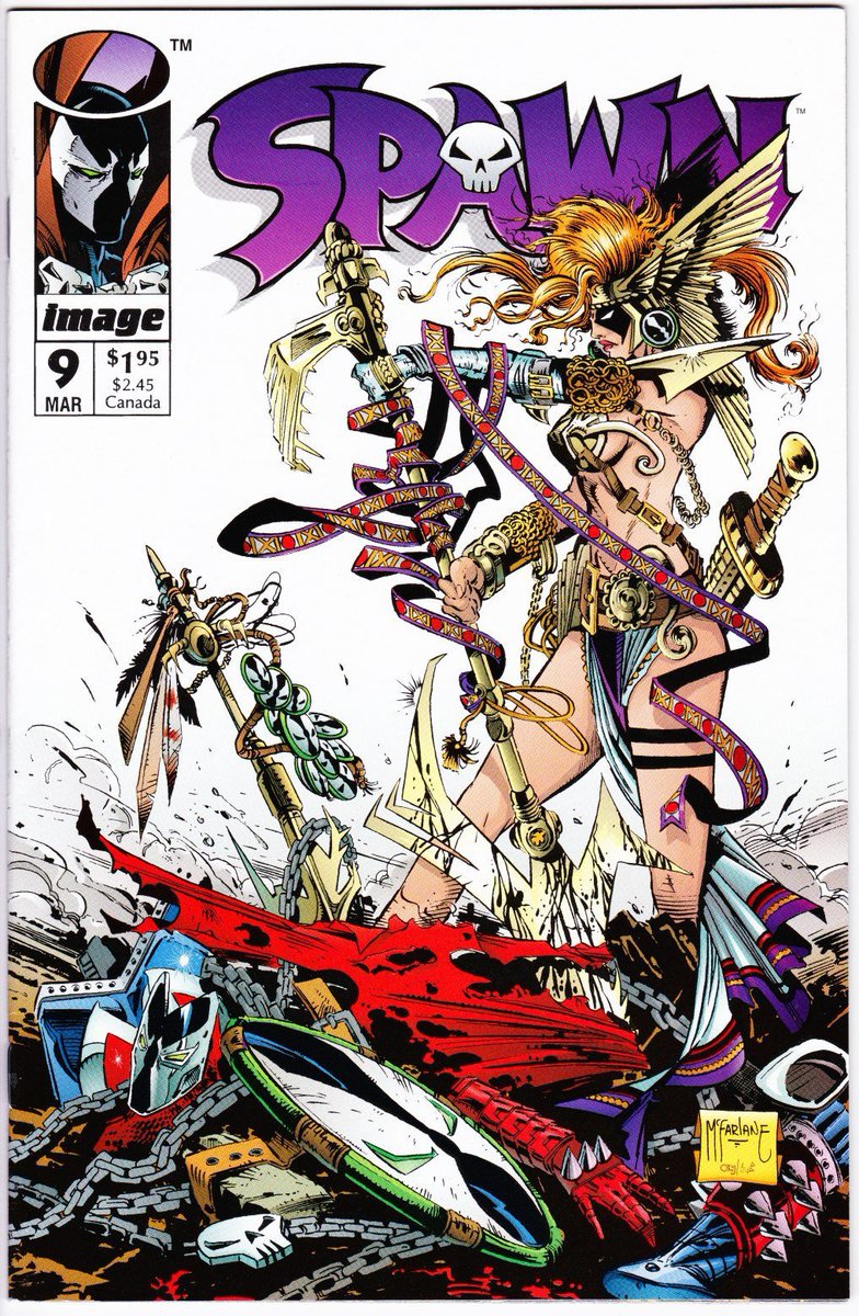 Atomic_Robot_'s tweet photo. Excited to share the latest addition to my #etsy shop: Spawn #9D May 1993     Image Comics Grade NM https://t.co/G2JvQTp3KJ #booksandzines #comic #comicbooks #horror #horrorcomics #imagecomics #spawn #spawncomics #spawncomicbook https://t.co/ighUFNre1m