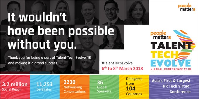 enmichael's tweet image. Thank you to everyone who joined me at the @PeopleMatters2  #TalentTechEvolve. #HRwithEM #EmployeeEngagement