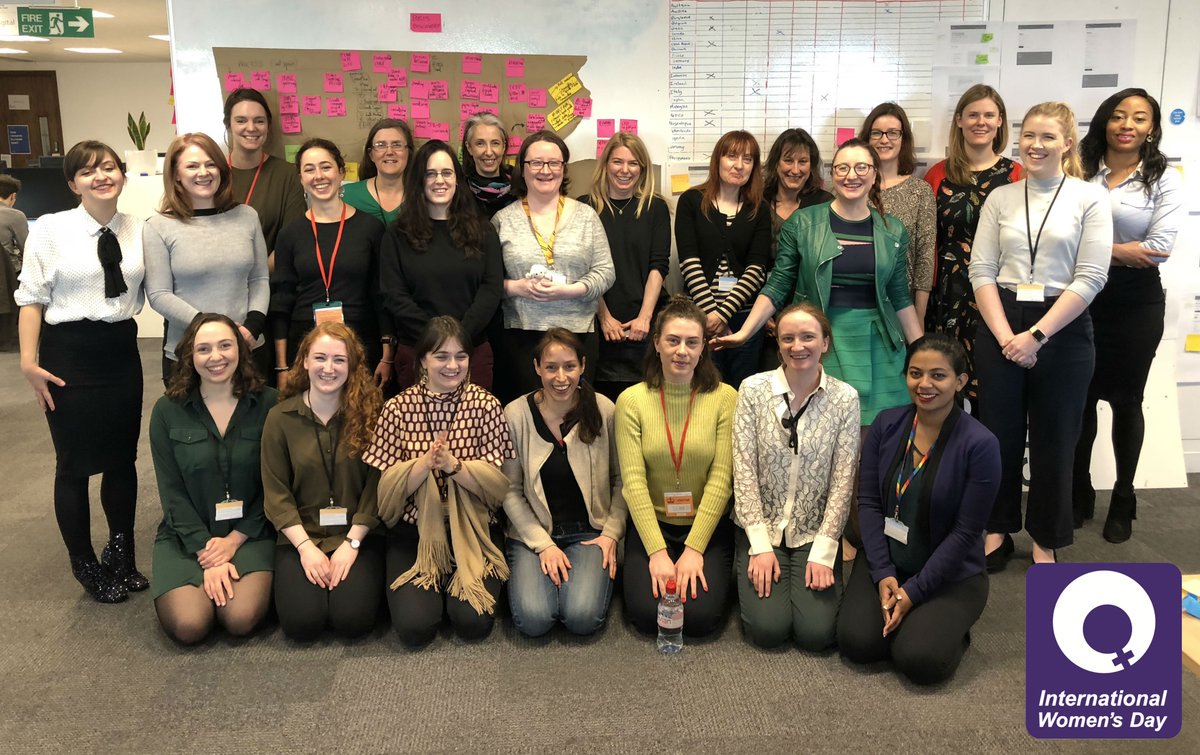 transformUK's tweet photo. We love this pic of the team at the Department for International Trade, including some Transformers, celebrating #IWD2018. We’re proud to work with them! #TransformWID https://t.co/ZtTXE8jhLB