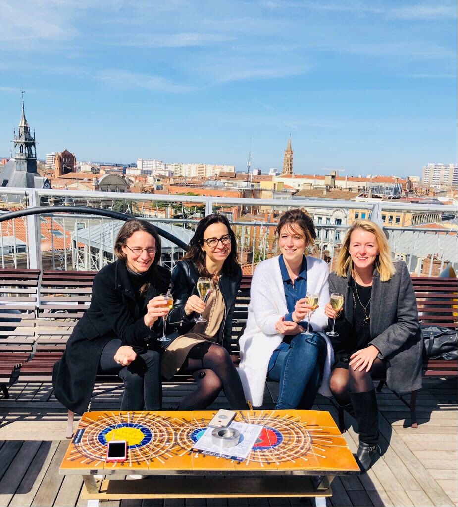 vanessavierling's tweet photo. Quel Partner day @SPRING_LAB avec @laurasautereau @Heloiselauret @valentinecachau ! #jevouskiffe #wespring #readyforthestars https://t.co/2JYjepvaNn