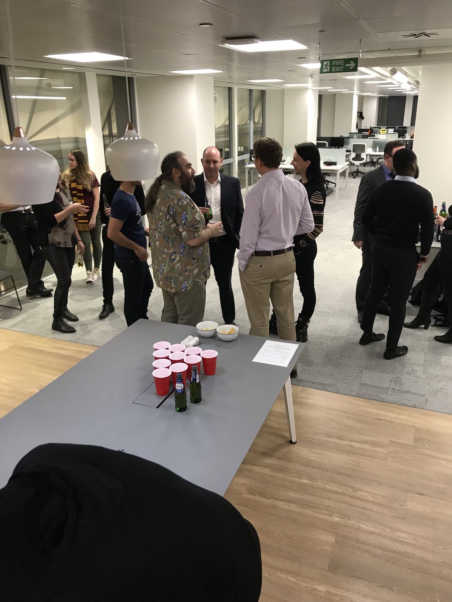TEQuestSoftware's tweet photo. Another successful #metalogixmixer with with the team from @WMReply @metalogix #lifeatmetalogix #beerpong https://t.co/ncsZAIudMV