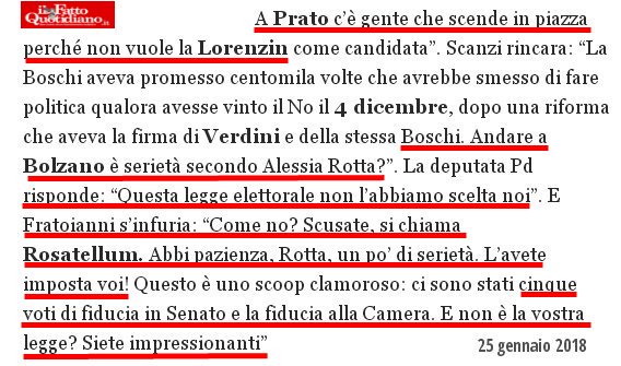 laltrodiego's tweet photo. #Piazzapulita
#richetti guarda cosa ha detto una delle serve tue e di #renzi.
#AlessiaRotta: "questa Legge elettorale non l'abbiamo scelta noi".
Sempre in modalità balle siete!
#AppPD https://t.co/Zcq97GPx0o