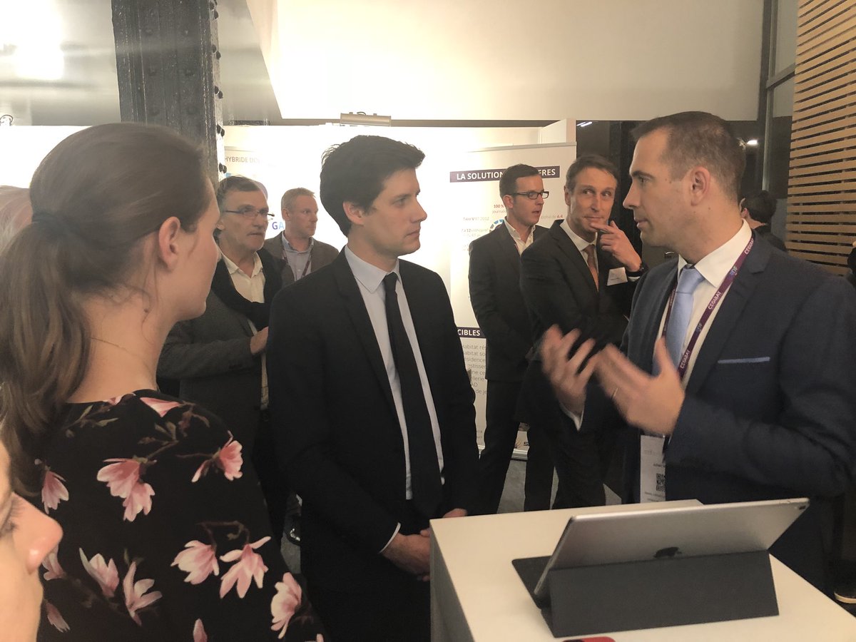 LedouxJosephine's tweet photo. Merci à @J_Denormandie pour son intérêt envers notre solution de supervision didactique et connectée des installations de chauffage. #EnerJmeeting #Semlink @Librafluides https://t.co/TJfomvtPPv