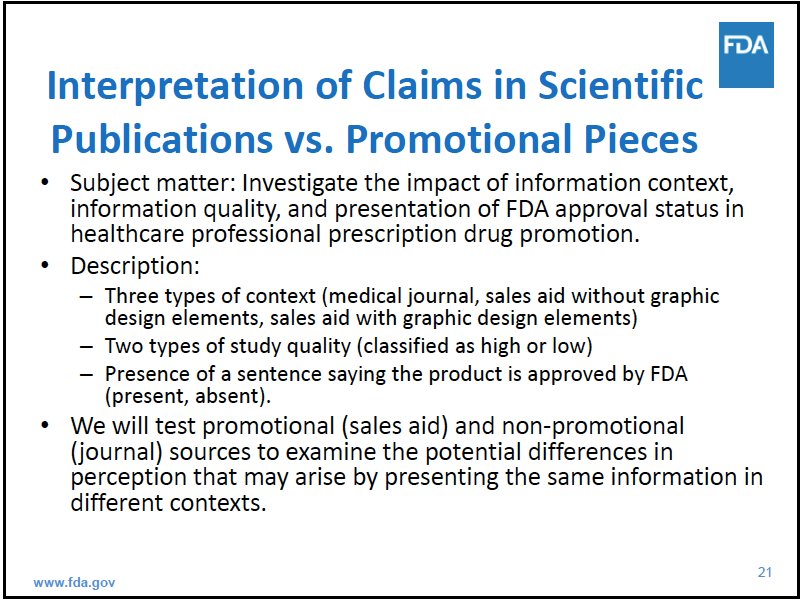 PhillyCooke's tweet photo. Sneak peek of upcoming @US_FDA research (keep in mind might change from now till actual formal announcement) #AdPromo18 https://t.co/6HyY09ZU3T