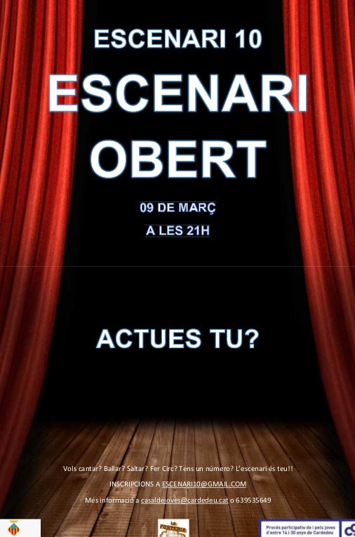 INS_Pla_Marcell's tweet photo. Demà, a les 21:00h presentem L'ESTACIÓ DE LA INDIFERÈNCIA, al @teatrecardedeu . No us ho perdeu!!!! #escena10 #escenariobert @angeles_rguezb @josep_bou @FerreresMaria @cescmartorell @aidaa28 https://t.co/QIfcdDpmgt