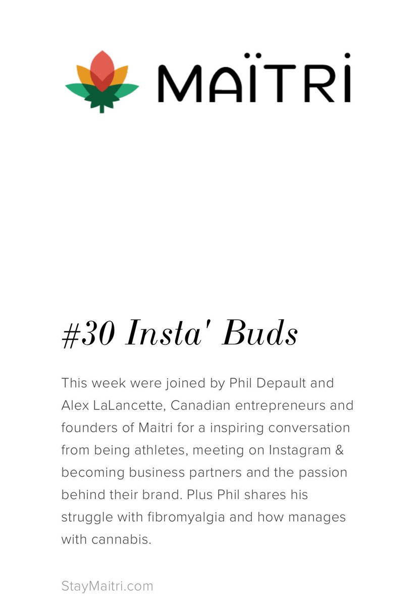 staymaitri's tweet photo. ⚠️ PODCAST ALERT ⚠️
We had so much fun recording a podcast with @NickandLyna 🙌🏽
- - -
12:45 @phildepault story 
19:35 @lalancette_alex story
34:30 The voice behind Maitri’s brand 
39:00 Empowering local artists 
53:12 Community building/ social media
https://t.co/YHOZcAeFGZ https://t.co/KODFj9VB7B