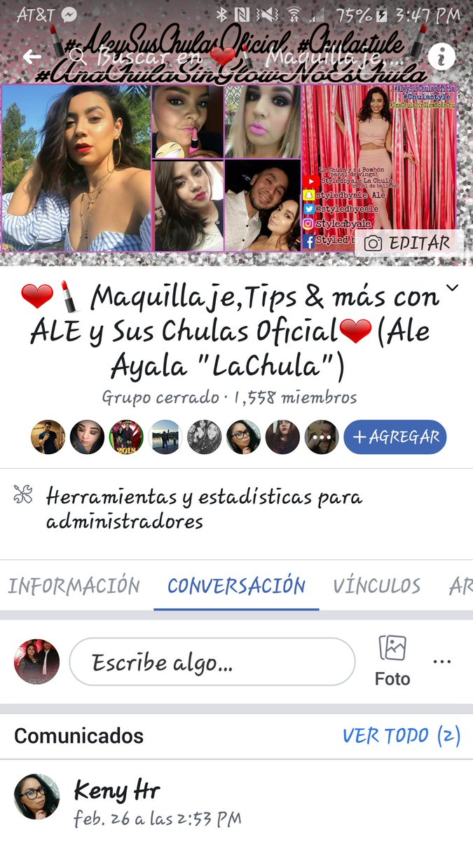 TititiChula's tweet photo. @AlmaLuisa7 @styledbyale Chula te esperamos en Facebook https://t.co/p1UPiAVt8V
