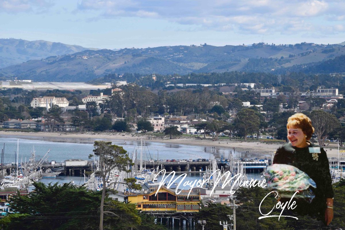 CityofMonterey's tweet photo. #TBT #InternationalWomensDay "I love nothing better than to start at the wharf &amp; just walk along the arc of the bay. All the fire &amp; adventure of our past are here. Monterey isn't fake- it's real &amp; that's our strength"- Minnie Coyle, #Monterey's first &amp; only woman mayor https://t.co/ujmuQTJpUV