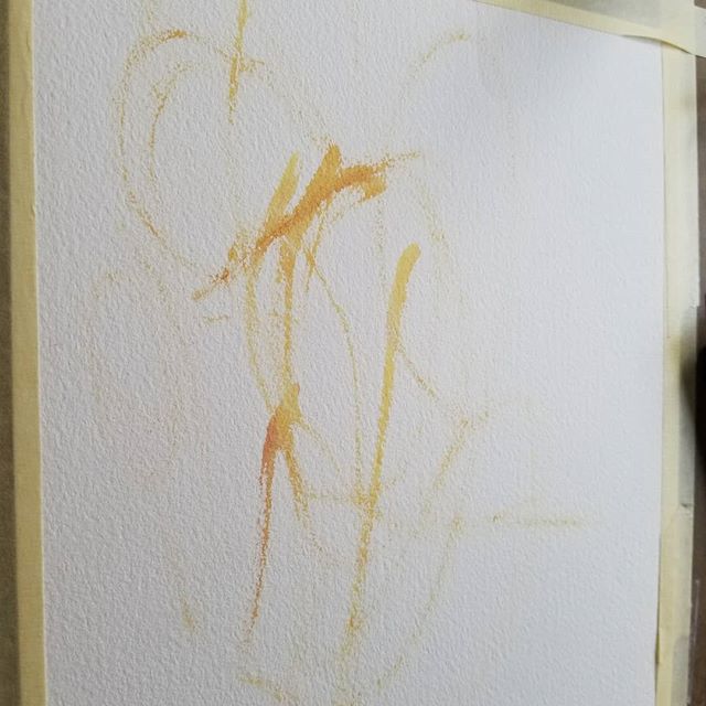 CreatedByAxe's tweet photo. Here at axe creative we believe art is for everyone and every age. No one is born an artist it's a craft and you work on it. Today my 2 year old found her way to my good art paper and watercolor.  I didn't get angry with her becuase thankfully I could make due and paint over it. https://t.co/glKNMQRIXm