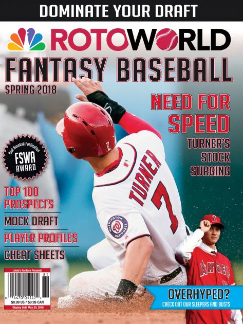 rotoworld_bb's tweet image. RETWEET for a chance to win a copy of the 2018 Rotoworld #FantasyBaseball Draft Guide Magazine. 3 winners. Ends Friday, March 9 at 12pm ET #sweepstakes

You can also purchase your online Draft Guide right now: bit.ly/MLB-Draft-Guide
