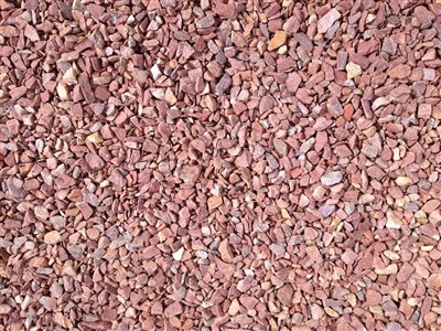 A dark pink to red crushed granite stone material that works very well to brighten up a landscape and contrasts well between bold foliage and flower colors. For more information visit our website at earthstonerock.com/Cactus-Berry-D…
