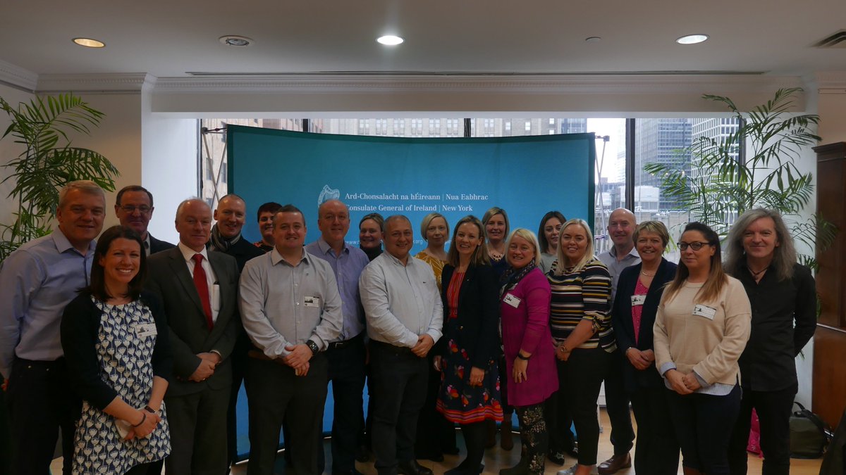 Another fascinating day in NYC for #AMBIT18. Thanks to the office of <a href="/ManhattanDA/">Alvin Bragg</a> for a discussion on their youth &amp; community programs. And to our friends <a href="/IrelandinNY/">Irish Consulate NYC</a> for sharing about their work in the region.