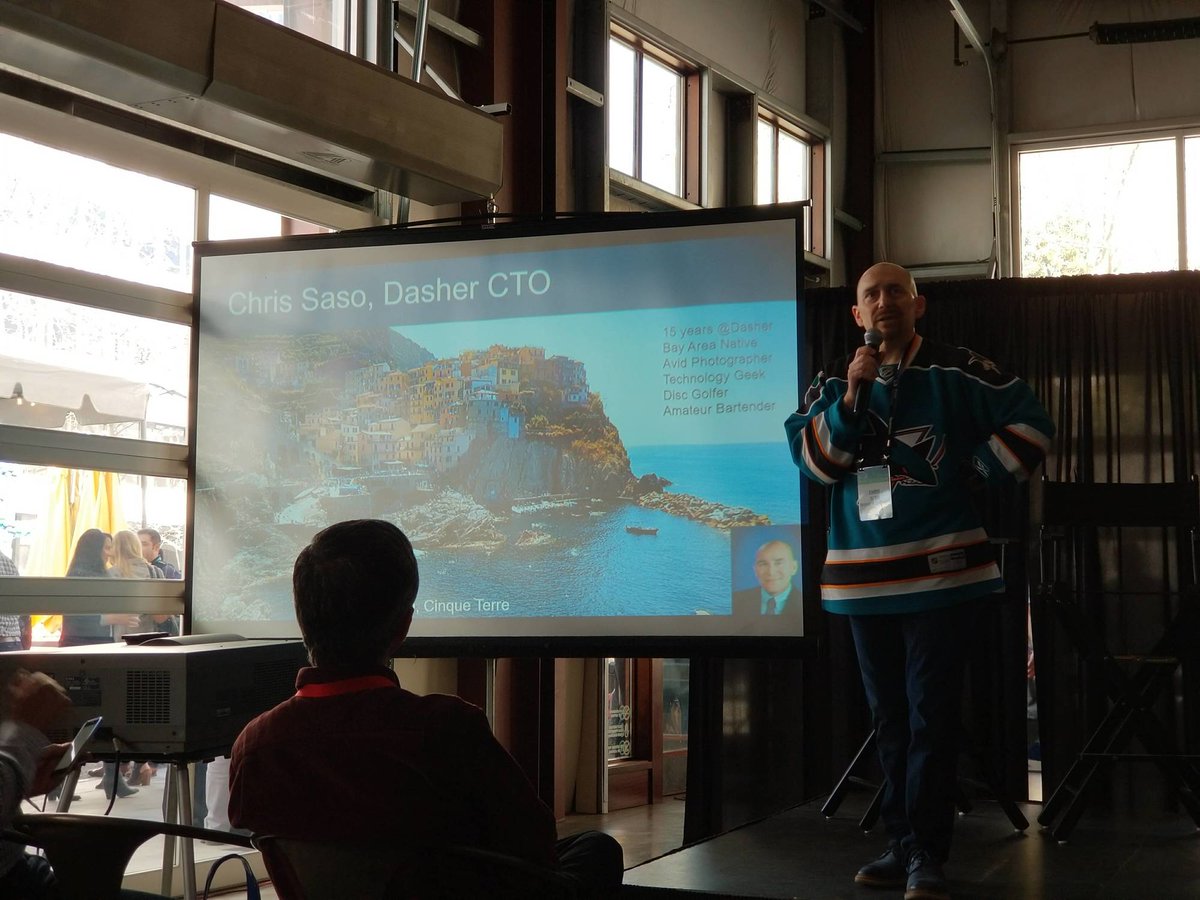 Dasher User Tech Forum Keynote with Chris Saso - crowd.cc/s/1wj48