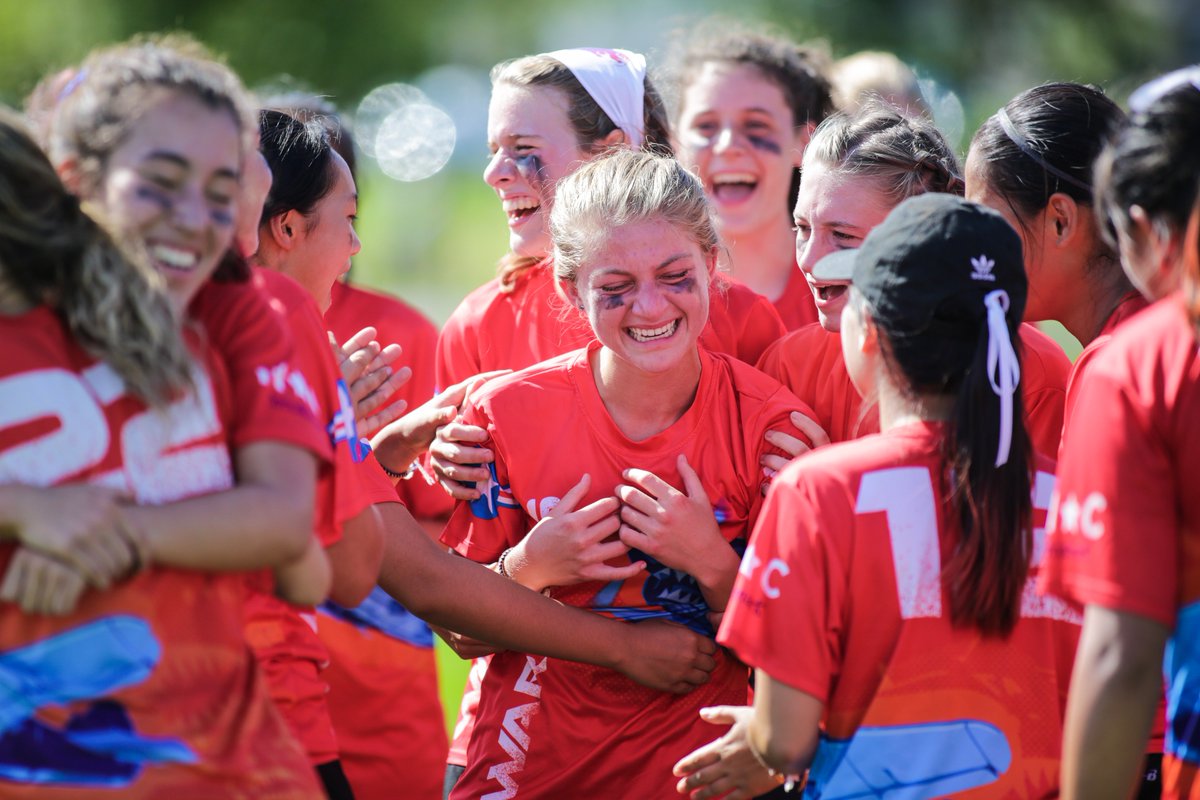 For #throwbackthursday, we look to the <a href="/TriangleUlty/">Triangle Ultimate</a> <a href="/TU_Warhawks/">Warhawks</a>! They had an amazing run during the 2017 Youth Club Championships, becoming the first non-Seattle team to win the U-20 girls' division at YCC. #WomensHistoryMonth #playlikeagirl #womeninultimate