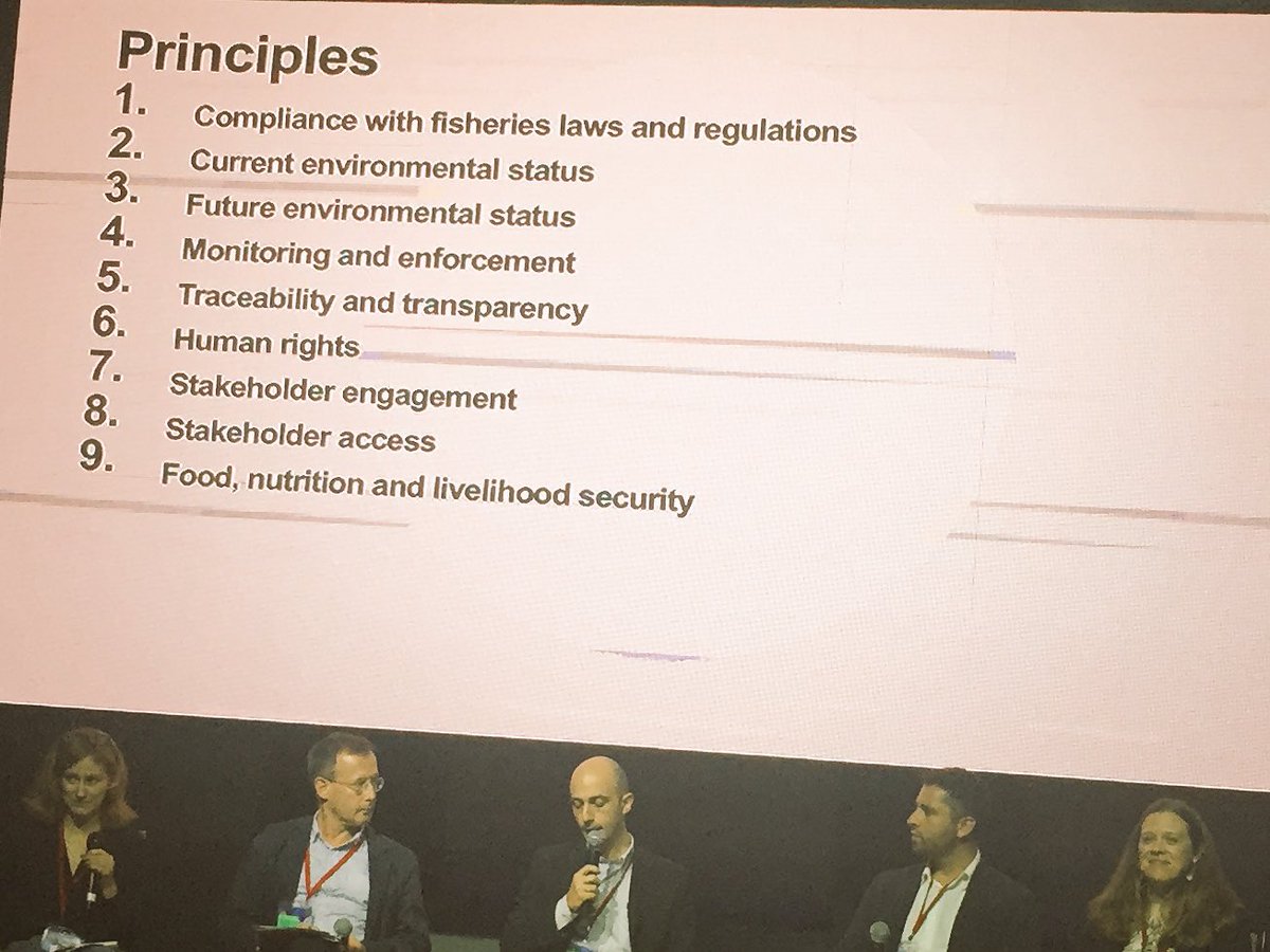 AnnaMarieLaura's tweet photo. @Rare_org Manuel Bueno-Vera discusses Principles for Investment in Sustainable Wild-Caught Fisheries &amp; building #ssf pipeline #oceansummit https://t.co/PgKSnKssxR