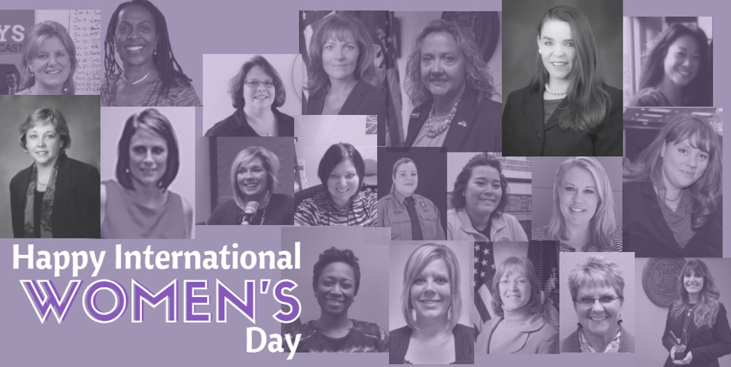 MichiganDOC's tweet photo. Wishing all the leading ladies of the MDOC a happy #InternationalWomensDay! Thank you, for being trailblazers for women in corrections. https://t.co/G0nreDUx4V