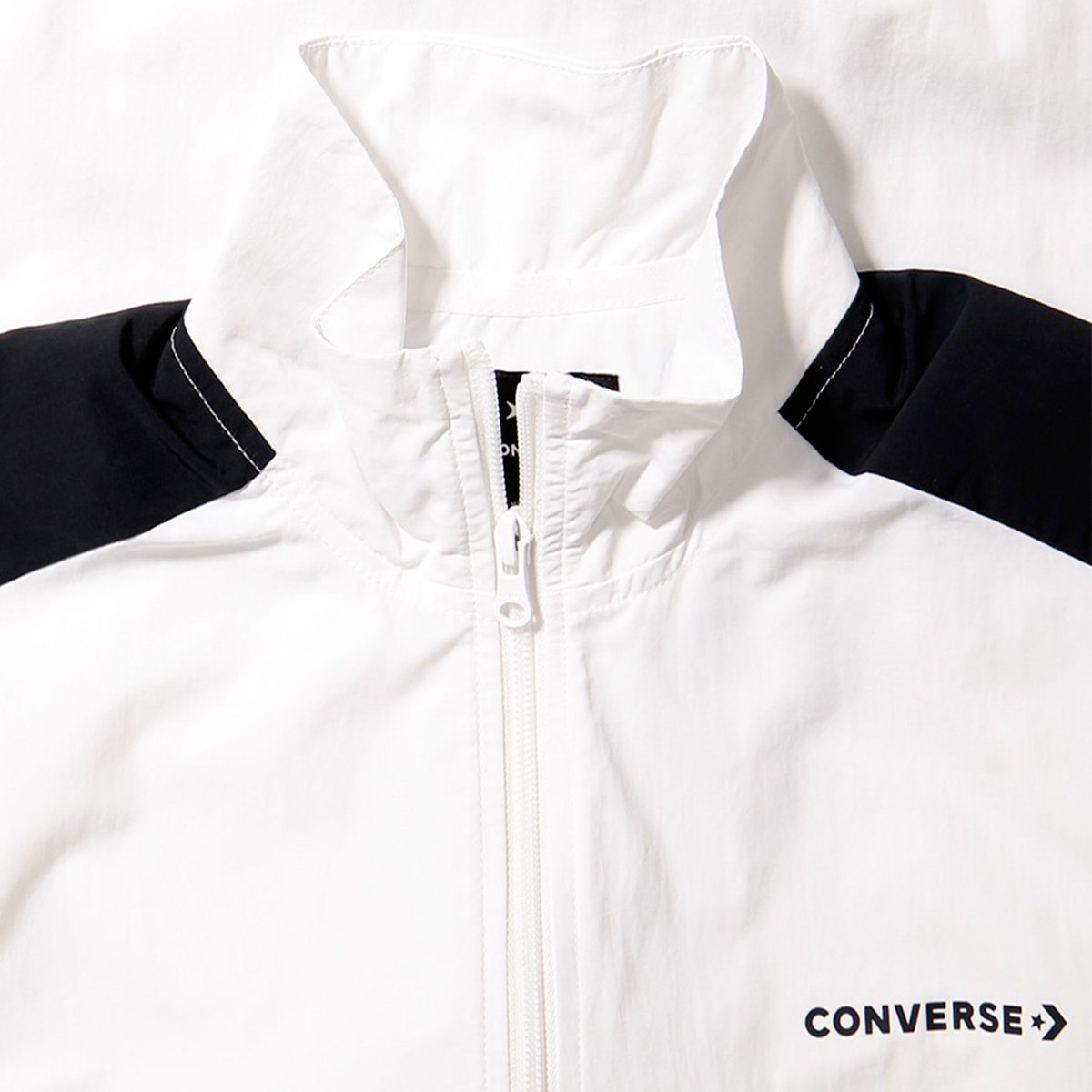 converse color block track jacket