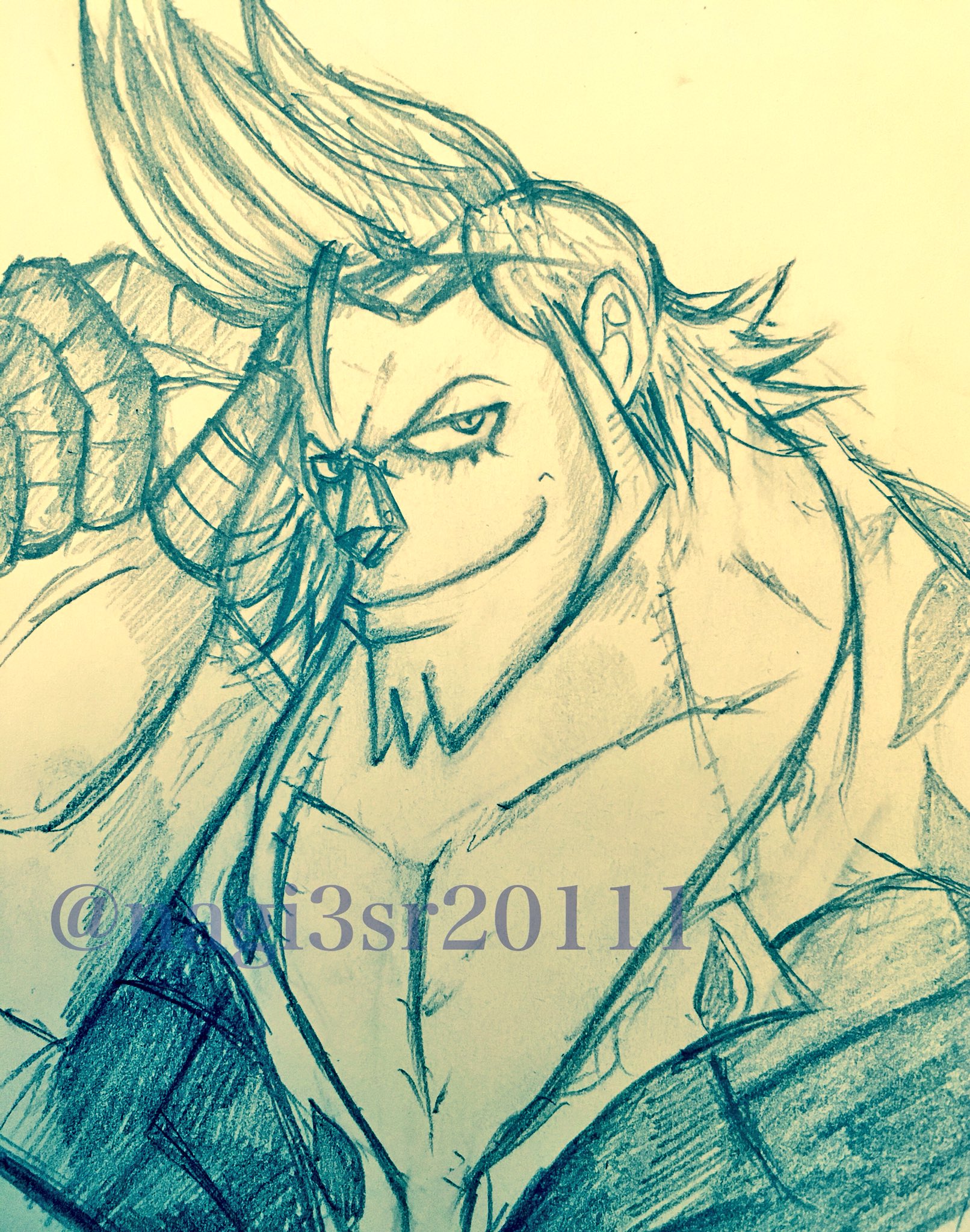 フランキーの絵】ワンピース歌舞伎 フランキー ギャラリーアート