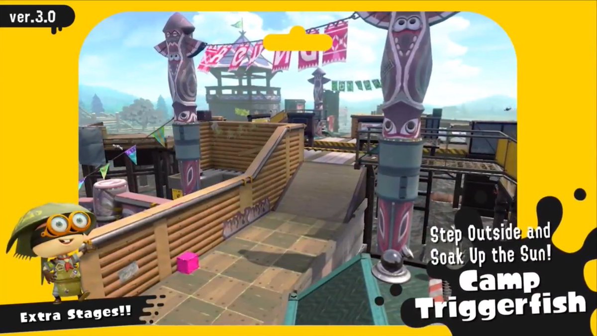 splatoon news on twitter new stages coming to splatoon 2