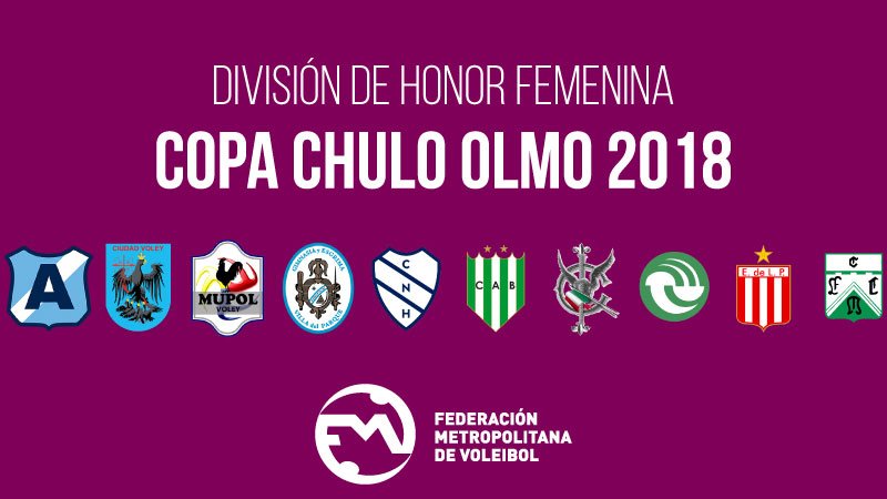Copa Chulo Olmo 2018
DH Femenina

La máxima categoría del vóleibol femenino dará inicio a la temporada 2018 con la disputa de la Copa Chulo Olmo, el próximo 16 de marzo, en un torneo que tendrá a 10 equipos divididos en dos zonas

FIXTURE ➡️ bit.ly/chulofixture