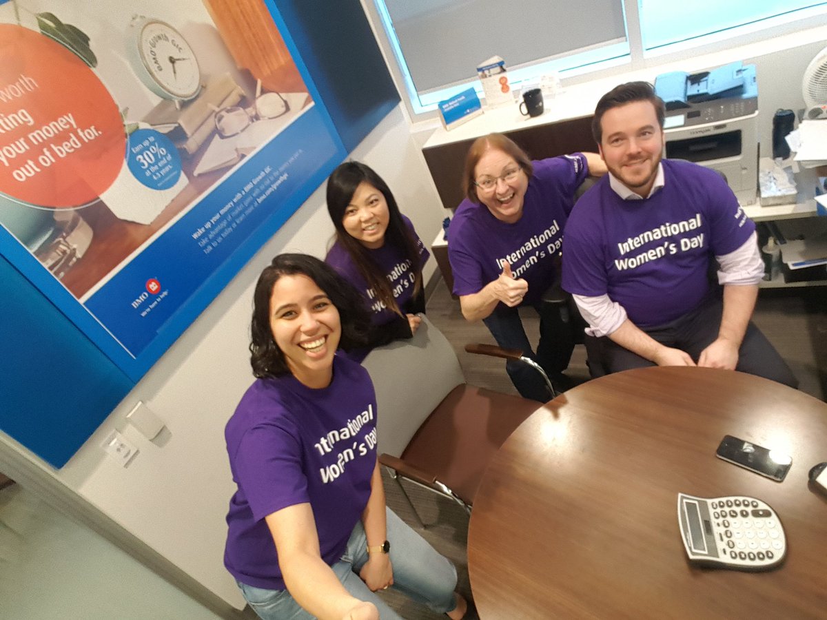 BMOAllianceOTT's tweet photo. Celebrating International Womens day at City view. #WISEAllies #IWD #InternationalWomensDay https://t.co/AXtrjxqxyV