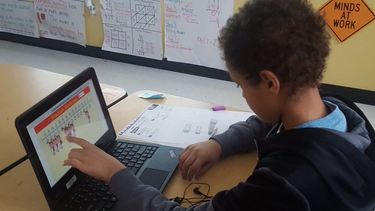 QueenMel99's tweet photo. #RollHill 4th grader's Minds at Work! Using bar models to identify equivalent fractions
#toolsandtechnology
#cpsmathandme
@strimbleoliver
@AlenaSmith83
@hillvic14
@urbanesc https://t.co/PZuLDHmH03