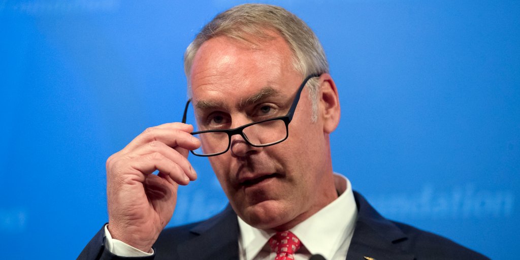 BusinessInsider's tweet image. Interior secretary Ryan Zinke's office spent $139,000 for construction on an office door read.bi/2D9qtmd