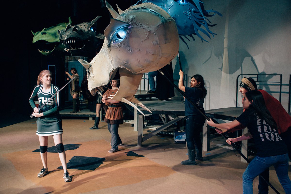 .<a href="/Theatrikos/">Theatrikos Theatre</a> and TheatriKids present "She Kills Monsters," the story of Average Agnes as she explores the world of #DungeonsAndDragons to become closer to her late sister. Three shows only--Friday and Saturday night and a matinee Sunday bit.ly/2IfK20a