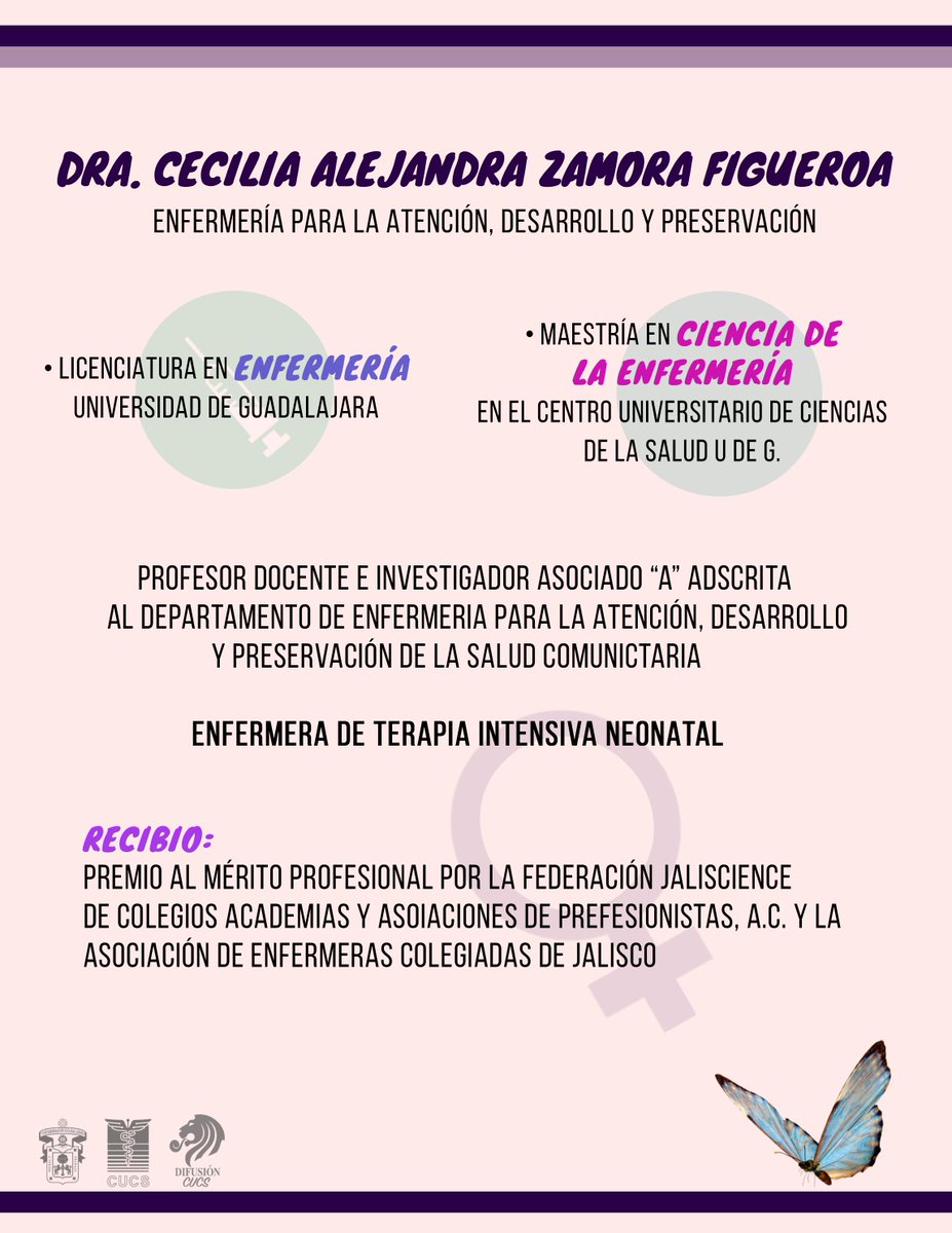 difusionCUCS's tweet photo. En conmemoración del DÍA INTERNACIONAL DE LA MUJER, les presentamos algunos datos de investigadoras destacadas de nuestro centro universitario.
#UdeG #EstoesCUCS #DiaInternacionalDeLaMujer  #8demarzodiadelamujer #AhoraEsElMomento https://t.co/eyRg3jrjTK