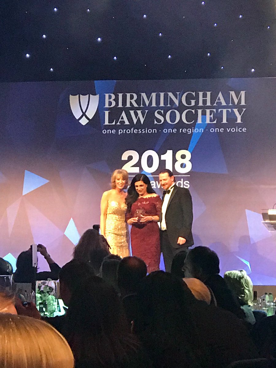 Congratulations to <a href="/Kashmiruppal3/">Kashmir Uppal</a> for winning a highly deserved Partner of the Year award at #BLSLegalAwards2018, for her work with <a href="/Access_Legal/">Access Legal Solicitors</a>. More info at bit.ly/2HiwDDb