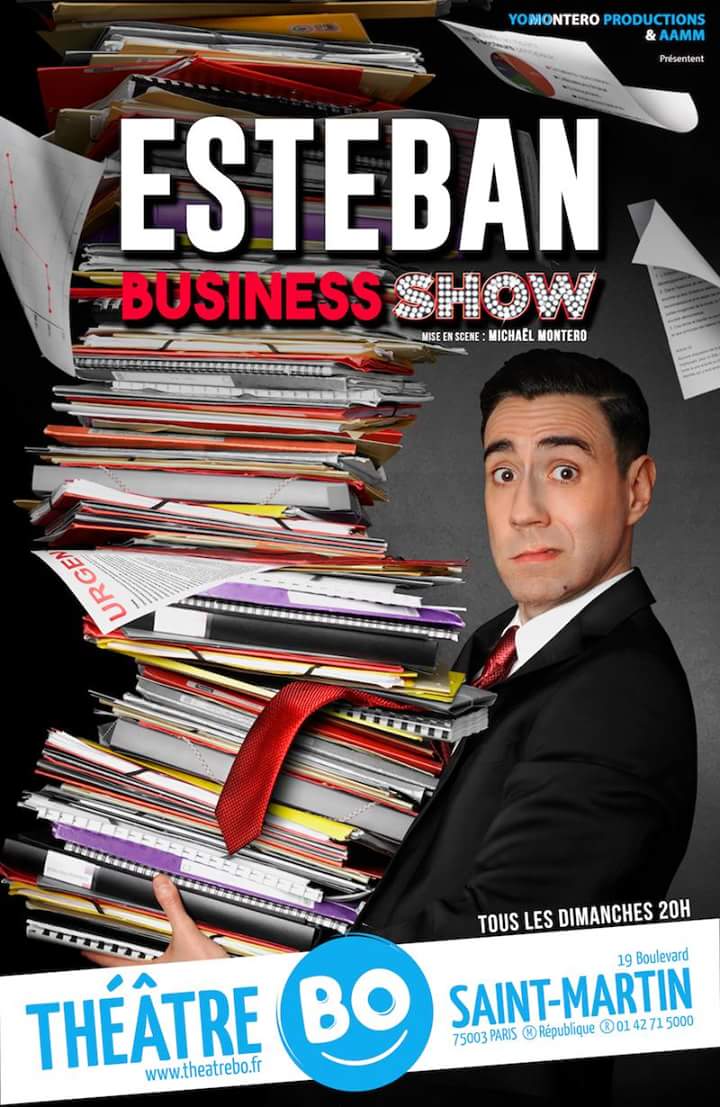 Billetsgratuit's tweet photo. Des invitations gratuites exclusives pour le spectacle "Esteban dans Business Show" au Théâtre Bo Saint-Martin viennent d'être ajoutées sur https://t.co/eA0XoLy0fB :)

Par ici les billets : https://t.co/AUdkrIuSu1 https://t.co/haC5A4zwjb