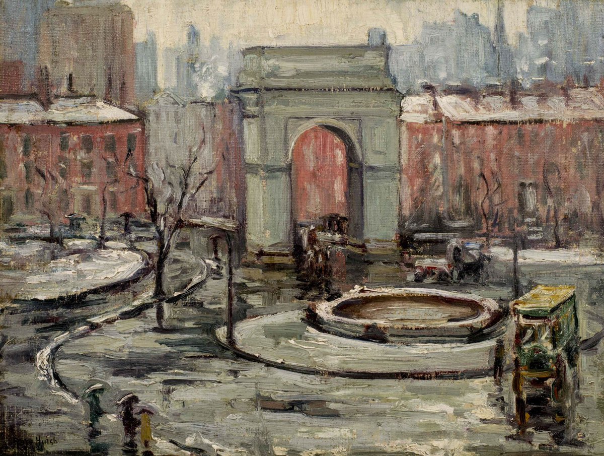 hawthfineart's tweet photo. Happy #InternationalWomensDay!
We feature a wide variety of works by #HistoricWomenArtists every day of the year. https://t.co/HMxp64NIFp We love this painting of The Arch at #WashingtonSquarePark #NYC by #AliceHirsch #PainyingsofNYC #AmericanWomenArtists https://t.co/x9Gdrt8mJR