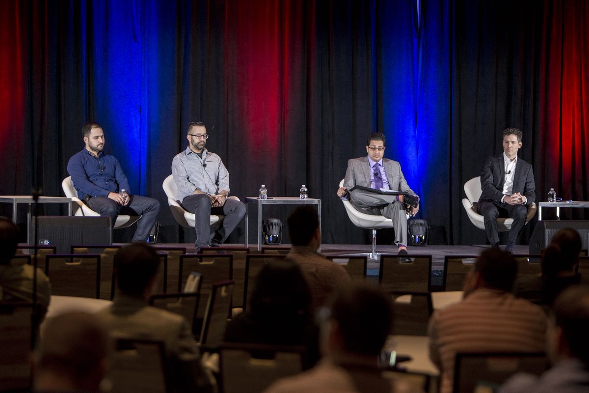 GamingLabsInt's tweet photo. Second session - moderated by GLI’s Vice President of iGaming & Canadian Services, Salim L. Adatia - concluded with some intriguing & educational topics about the mindset of blockchain technology & cryptocurrency. #GLIRT18 #GLI #GamingLabs https://t.co/R11xBaAZFB