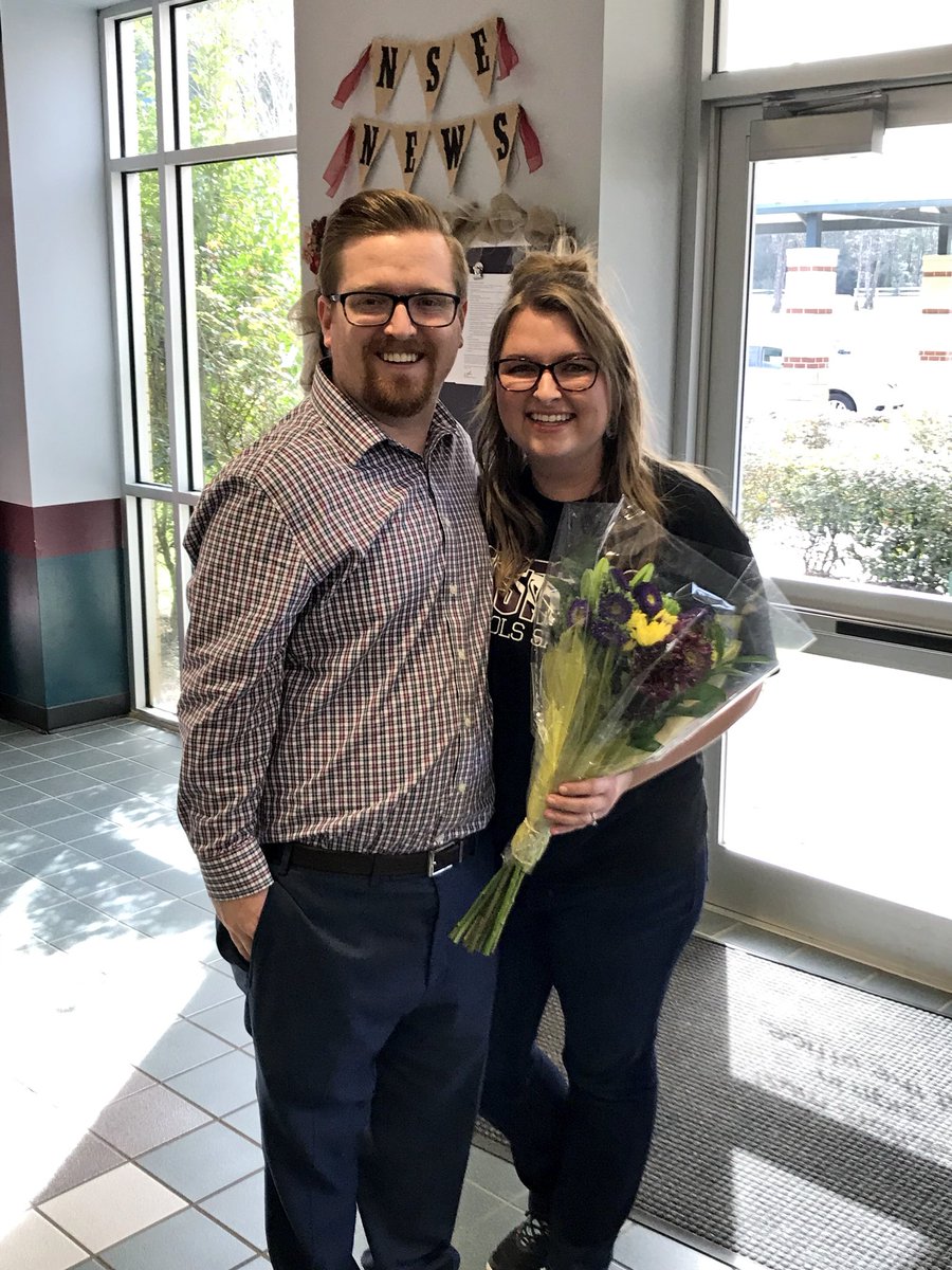 NicholsSawmill's tweet image. Congratulations 3rd grade teacher, Mrs. Stearns, “Rookie of the Year 2017-2018”! #3rdgradersrock #celebrate #NSEconnect