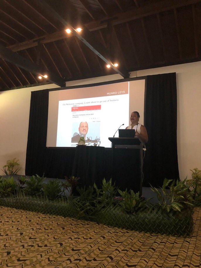 munroleys's tweet photo. #MeToo and What’s New? Liliwaimanu Vuiyasawa addressing sexual harassment risks in the workplace #MLHotTopics https://t.co/X5Dfnt0KL3