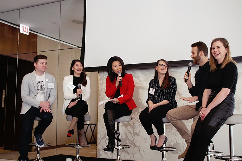 TheMagMile's tweet photo. We had such an amazing time learning from industry experts at our @themagmile Social Media Meet-up this morning! Thank you to our host @ViceroyChicago,  panelists @LettuceEats @mcachicago @BCVSocial &amp; @CSchicagosocial, and moderator @JudyHsuABC7 @ABC7Chicago. https://t.co/hYX2zoXXGo