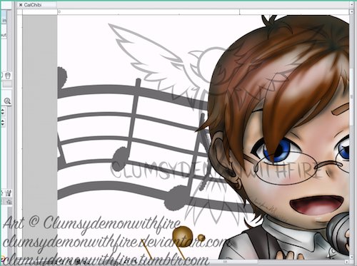 TheClumsyDemon's tweet photo. Here's the #WIP of my precious boy Cal as a chibi~ I'm definitely going to be making a keychain out of this when it's done~
#thedevilspath https://t.co/onK630RRXP