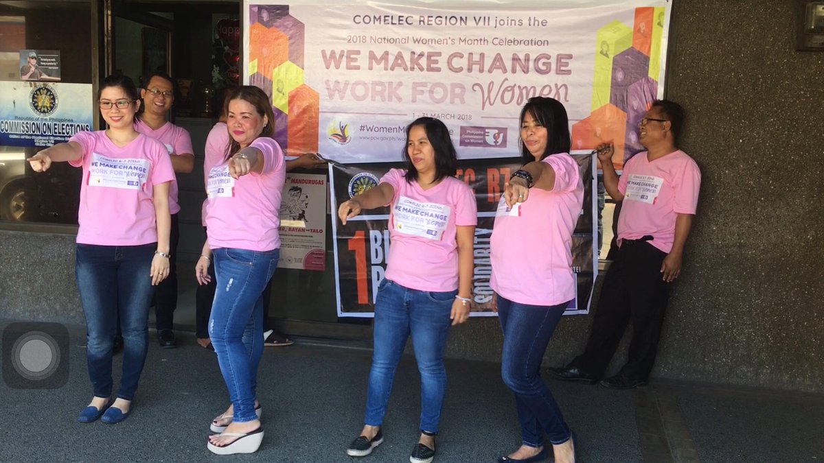 COMELEC Region VII (@comelec_ored7) on Twitter photo ORED 7 participation in the March 8, 2018 International Women's Day Celebration #breakthechain challenge @commrguanzon <a href="/redrbo/">Rafael Olaño</a> <a href="/COMELEC/">COMELEC</a> <a href="/dirfrancesarabe/">Director Frances CMA Arabe</a> ORED 7 participation in the March 8, 2018 International Women's Day Celebration #breakthechain challenge @commrguanzon <a href="/redrbo/">Rafael Olaño</a> <a href="/COMELEC/">COMELEC</a> <a href="/dirfrancesarabe/">Director Frances CMA Arabe</a>