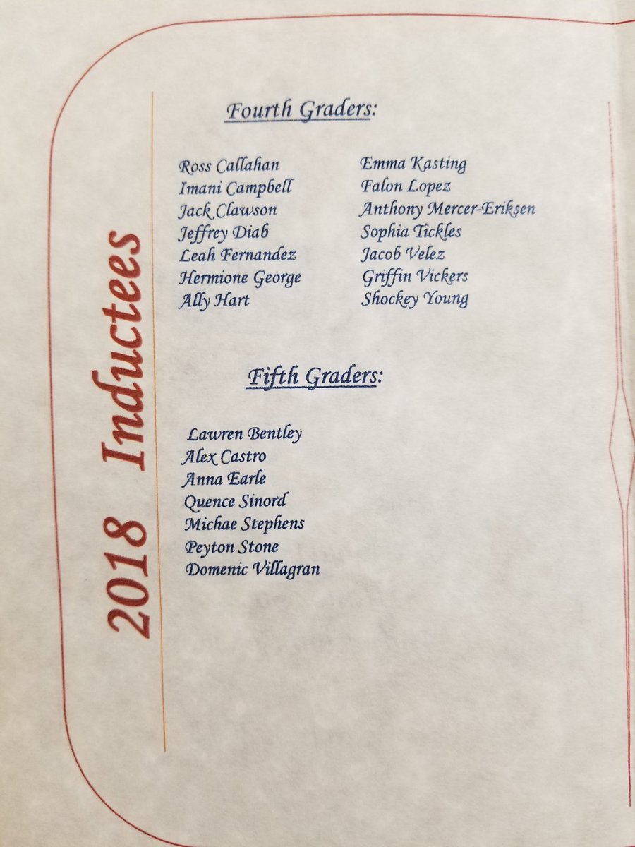 HCPSCollinsElem's tweet photo. @hcpsCollinsNEHS Induction Night! We are so proud of our members and inductees! #OneTeamOneDream https://t.co/DRHbTmT7Uo