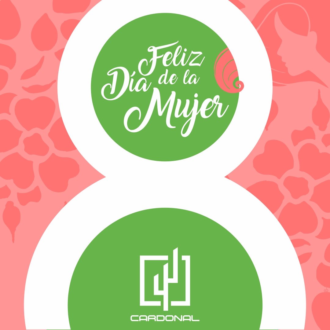 Cardonaljm's tweet image. Felicitamos a las mujeres en su día. Las acompañamos en sus causas y luchas. ¡Gracias por tanto!
