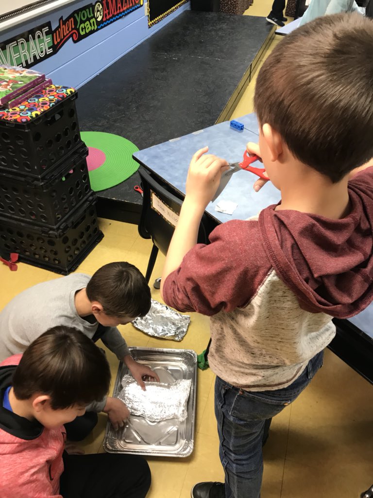 sara_rather's tweet photo. The Plano Corp of Engineers are working hard on new flood wall technology. We have challenged our 3rd graders to come up with a model of a flood wall to save New Orleans from hurricane flooding. #learningisfun https://t.co/G4wabn3pZL