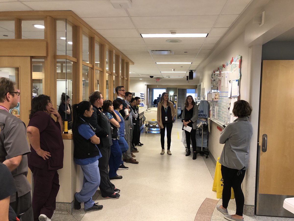 HaydeeMones's tweet photo. Another great conversation between leaders and clinicians at Ortho’s  (T7) Gemba today. #voicesheard https://t.co/YnaK7HTK9u